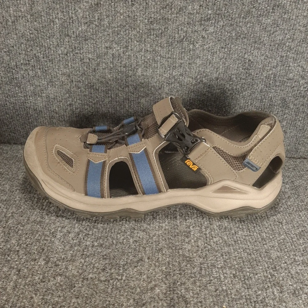 Teva Sandals Forebay 1019180 Size 13 Brown Mens Closed Toe Hiking Sandals